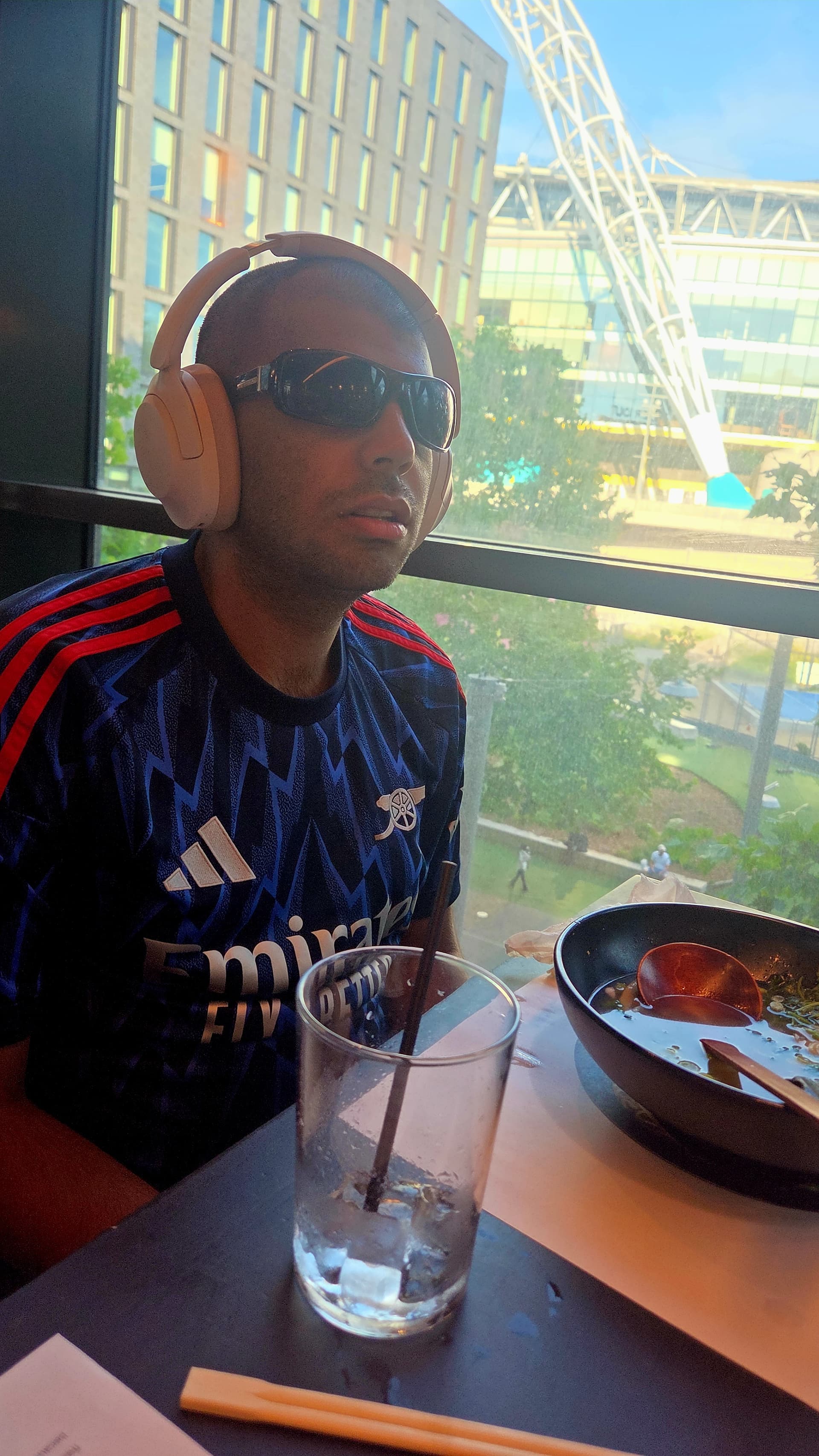 Danyal at Wagamama's Wembley